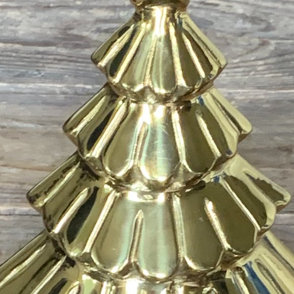 Gold-tone Christmas Tree Stocking Holder - Picture 13 of 16